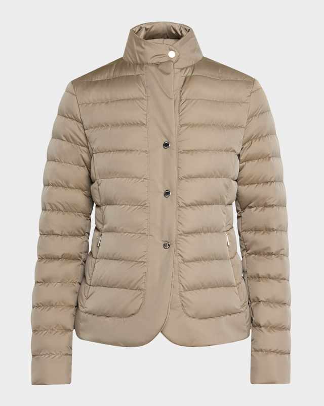 Elli Down Puffer Jacket with Detachable Bib